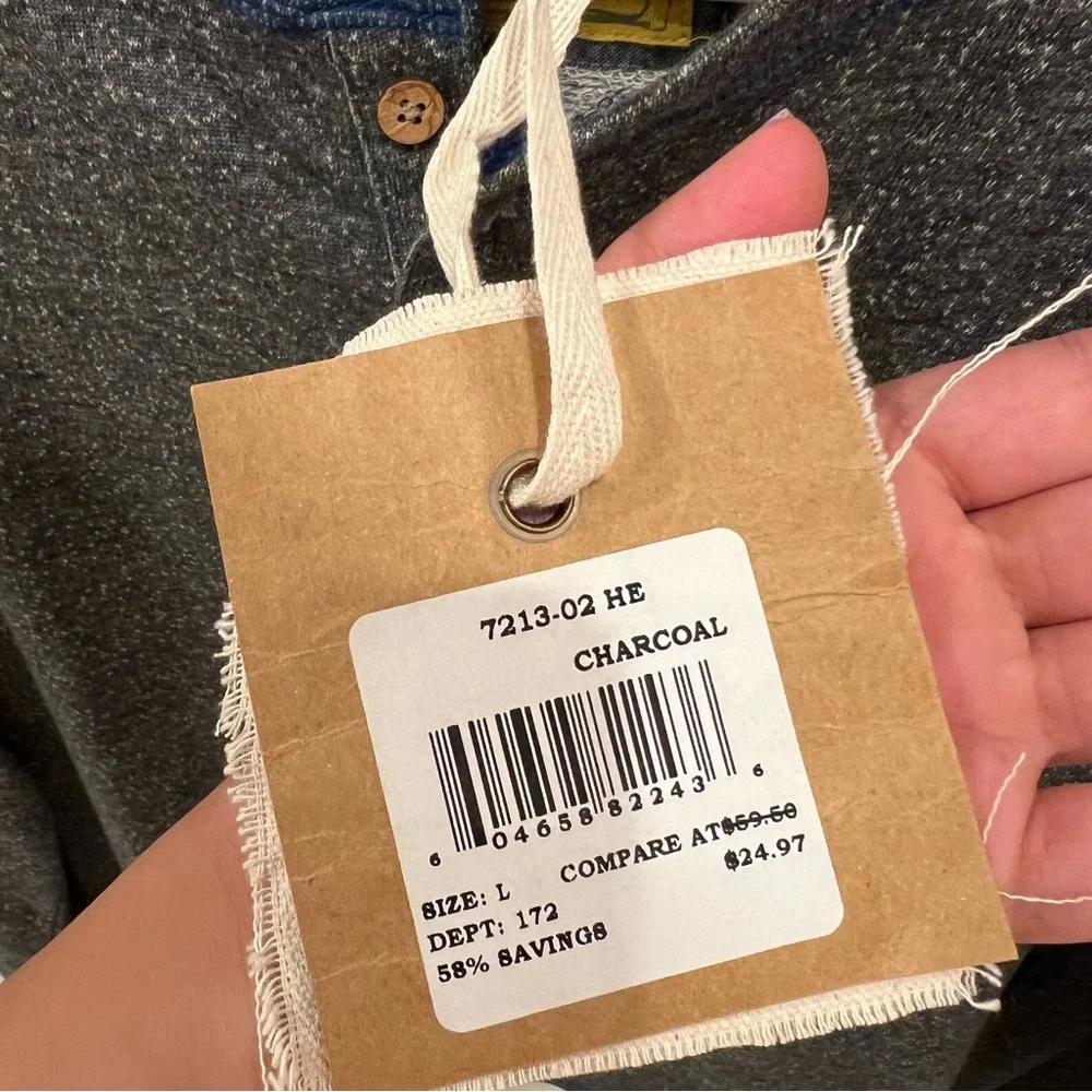 💗VINTAGE 1946 Men’s Grey Long Sleeve - Picture 6 of 8